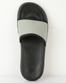 Shop Men's Grey Canvas Sliders