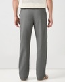 Shop Men's Grey Cargo Cotton Linen Pants-Design