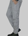 Shop Men's Grey Cargo Pants-Design