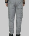 Shop Men's Grey Cargo Pants-Full