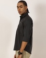Shop Men's Black Cargo Shirt-Design