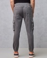 Shop Men's Grey Cargo Jogger Pants-Design