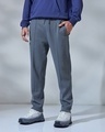 Shop Men's Grey Track Pants-Front