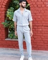 Shop Men's Grey Casual Pants-Full