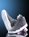 Shop Men's Grey Casual Shoes-Front