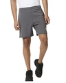 Shop Men's Grey Casual Shorts-Front