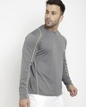 Shop Men's Grey Casual T-shirt-Design