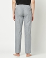 Shop Men's Grey Checked Pyjamas-Full