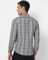 Shop Men's Grey  Checked  Shirt-Full