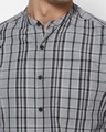 Shop Men's Grey  Checked  Shirt