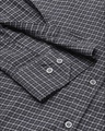 Shop Men's Grey Checks Stylish Full Sleeve Casual Shirt