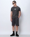 Shop Men's Grey Chill Out Puff Printed T-shirt-Full