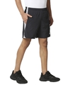 Shop Men's Grey Color Block Casual Shorts-Full