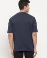 Shop Men's Grey Color Block Oversized T-shirt-Design