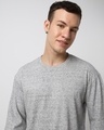 Shop Men's Grey Layered Oversized T-shirt