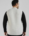 Shop Men's Grey Color Block Plus Size Shirt-Design
