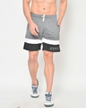 Shop Men's Grey Color Block Shorts