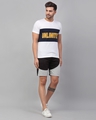 Shop Men's Grey Color block Shorts