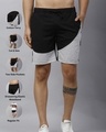 Shop Men's Grey Color block Shorts