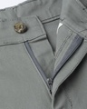 Shop Men's Grey Color Block Slim Fit Chinos