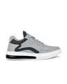 Shop Men's Grey Color Block Sneakers-Full