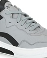 Shop Men's Grey Color Block Sneakers