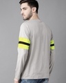 Shop Men's Grey Color Block T-shirt-Design