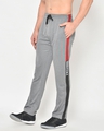 Shop Men's Grey Color Block Track Pants