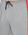 Shop Men's Grey Color Block Track Pants