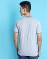 Shop Men's Grey Cotton Polo T-shirt-Design
