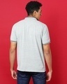 Shop Men's Grey Cotton Polo T-shirt-Design