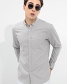 Shop Men's Grey Cotton Shirt-Design