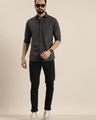 Shop Men's Grey Cotton Shirt-Full