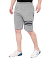 Shop Men's Grey Cotton Shorts-Full