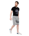 Shop Men's Grey Cotton Shorts