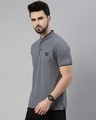 Shop Men's Grey Cotton T-shirt-Full