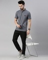 Shop Men's Grey Cotton T-shirt