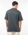 Shop Men's Grey Deadpool Graphic Printed Oversized T-shirt-Full