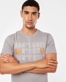 Shop Men's Grey Don't Quit Typography T-shirt-Front
