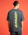 Shop Men's Grey EVA01 Graphic Printed Oversized Plus Size T-shirt-Design