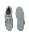 Shop Men's Grey Fashion Typography Casual Shoes