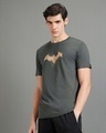 Shop Men's Grey Forever Batman Graphic Printed T-shirt-Design