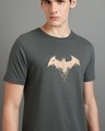 Shop Men's Grey Forever Batman Graphic Printed T-shirt