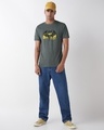 Shop Men's Grey Forever Batman Graphic Printed T-shirt-Full