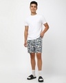 Shop Men's Grey Garfield All Over Printed Boxers