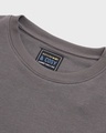 Shop Men's Grey Godspeed Graphic Printed Oversized Sweatshirt