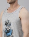 Shop Men's Grey Goku Ultra Instinct - Dragon Ball Z Dark Anime Vest-Full
