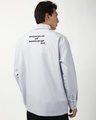Shop Men's Grey Stay Original Graphic Printed Oversized Shirt-Design