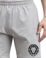 Shop Men's Grey Graphic Printed Shorts-Full