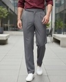 Shop Men's Grey Gurkha Pants-Front